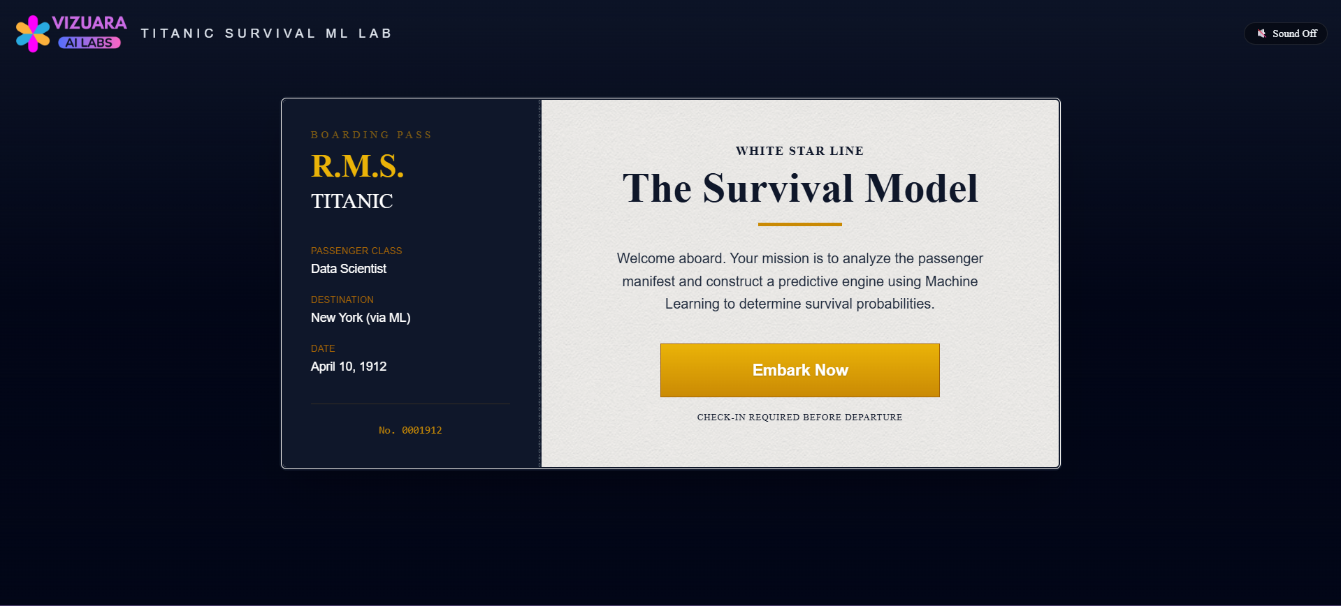 Titanic Survival Prediction